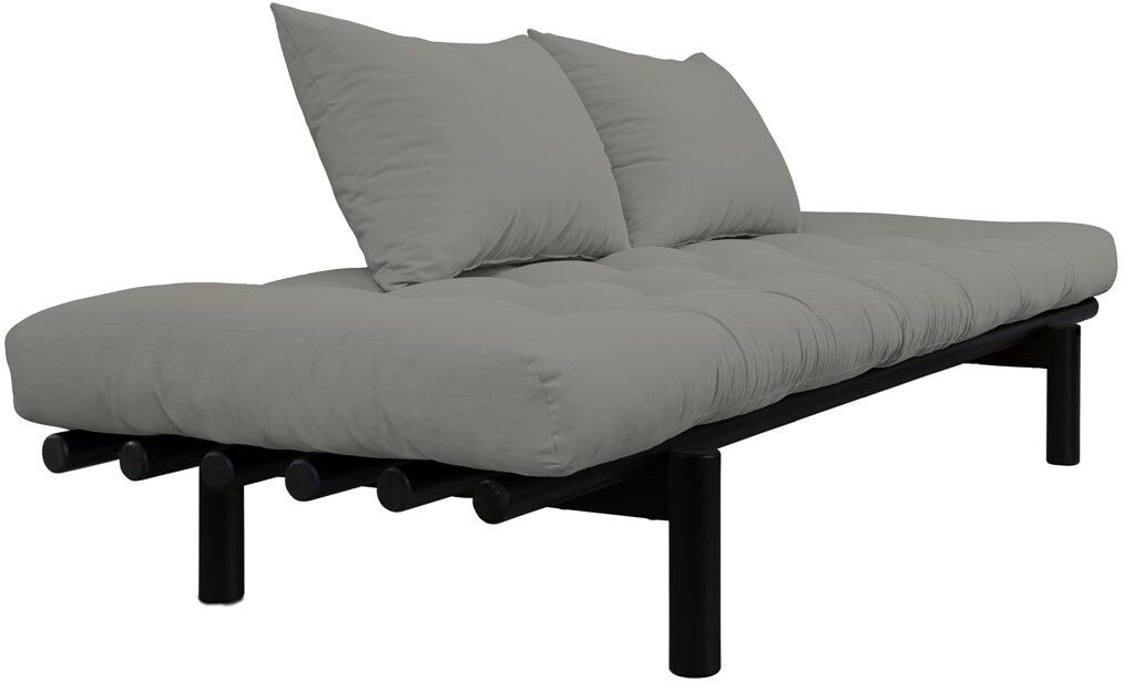 Karup Design Karup - Pace Daybed med ryggputer - 75x200 - Grå - Svart stell   Unoliving