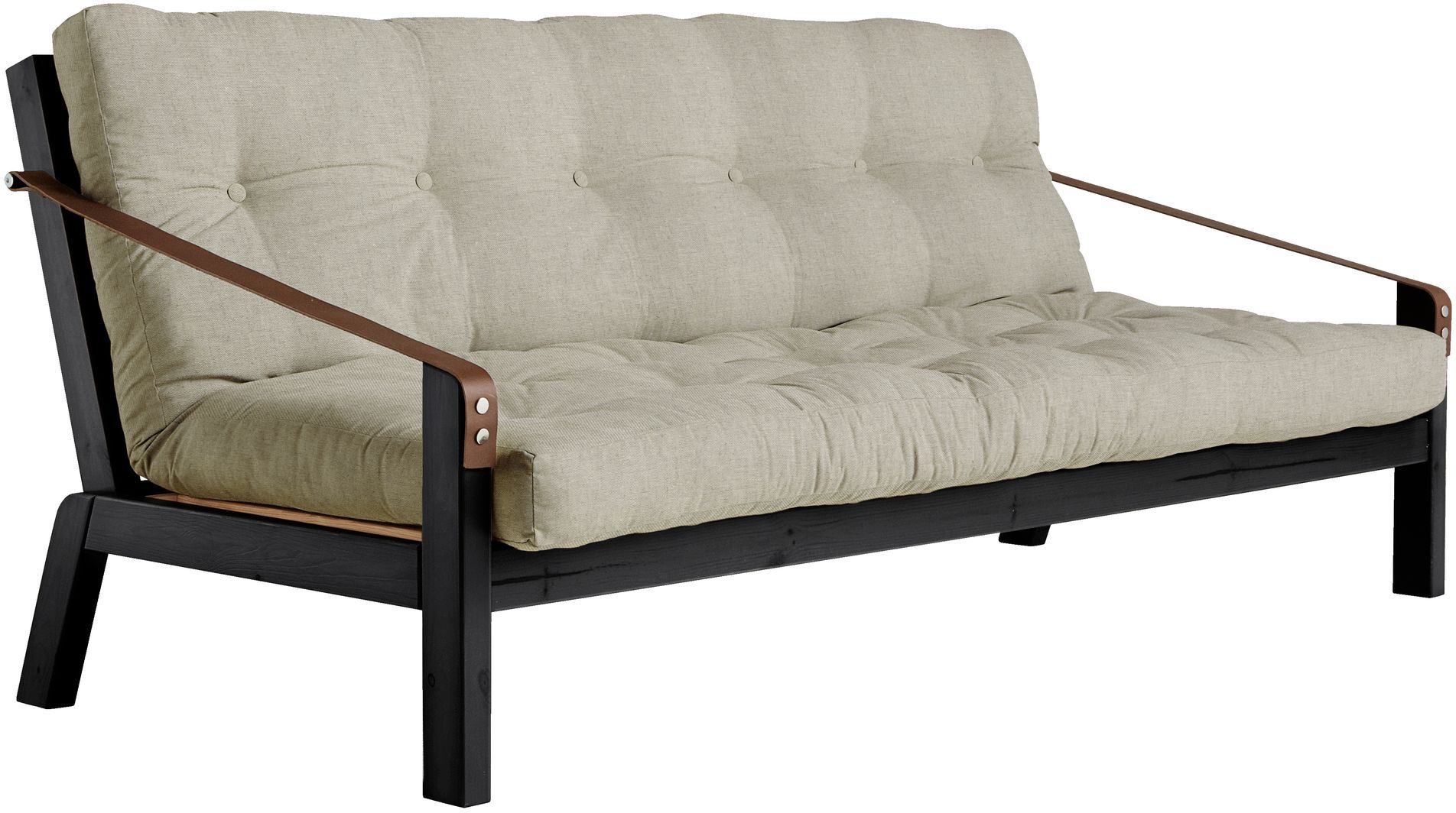 Karup Design Poetry Sovesofa, linen/Sort   Unoliving