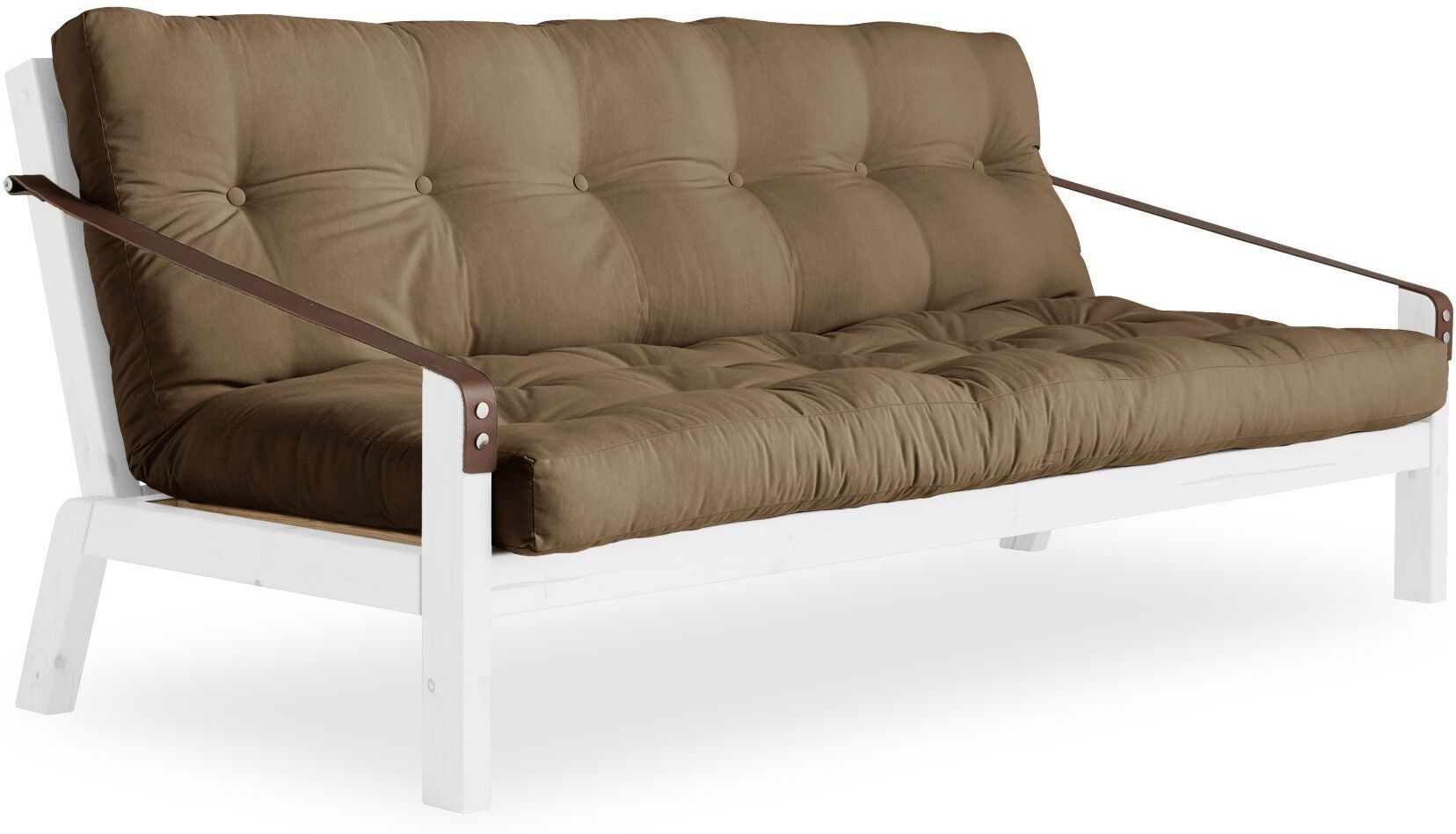 Karup Design Poetry Sovesofa, Mocca/Hvit   Unoliving