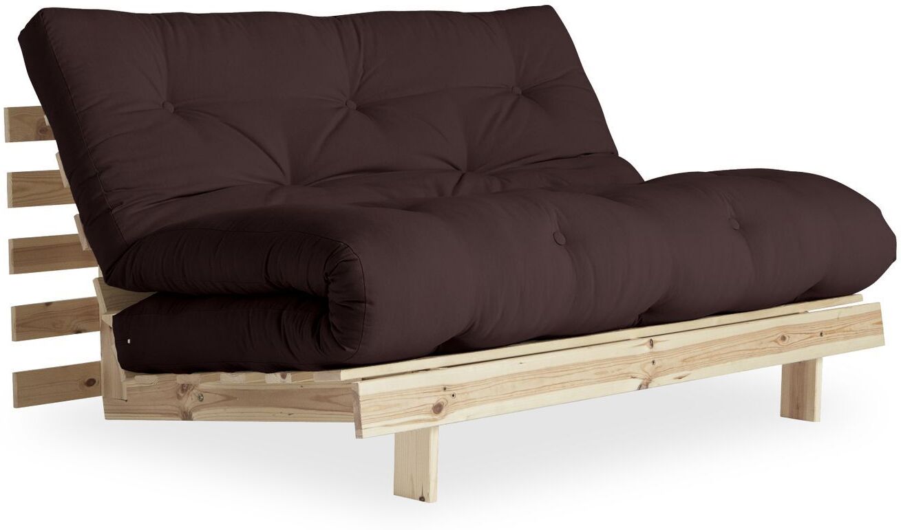 Karup Design Roots 140 Sovesofa, Brun/Natur   Unoliving