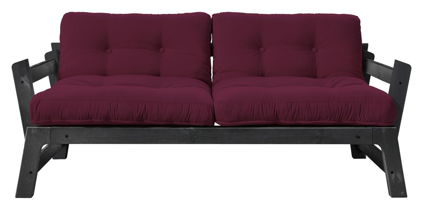 Karup Design Step Sovesofa, Bordeaux/Sort   Unoliving