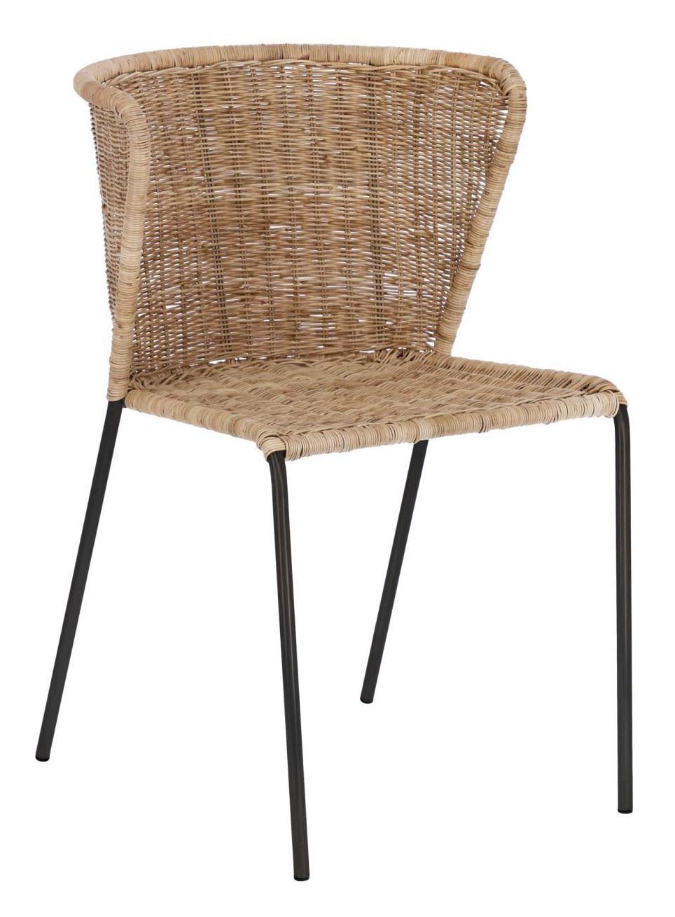 Kave Home Fantine Spisebordstol - Rattan   Unoliving