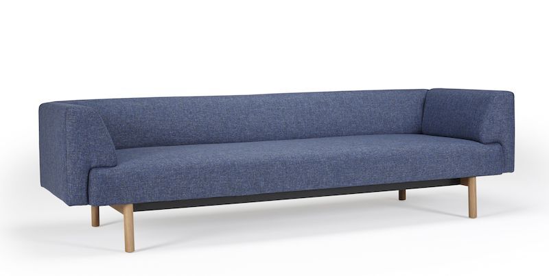 Kragelund Furniture - Ebeltoft 3-pers. sofa - Blå   Unoliving
