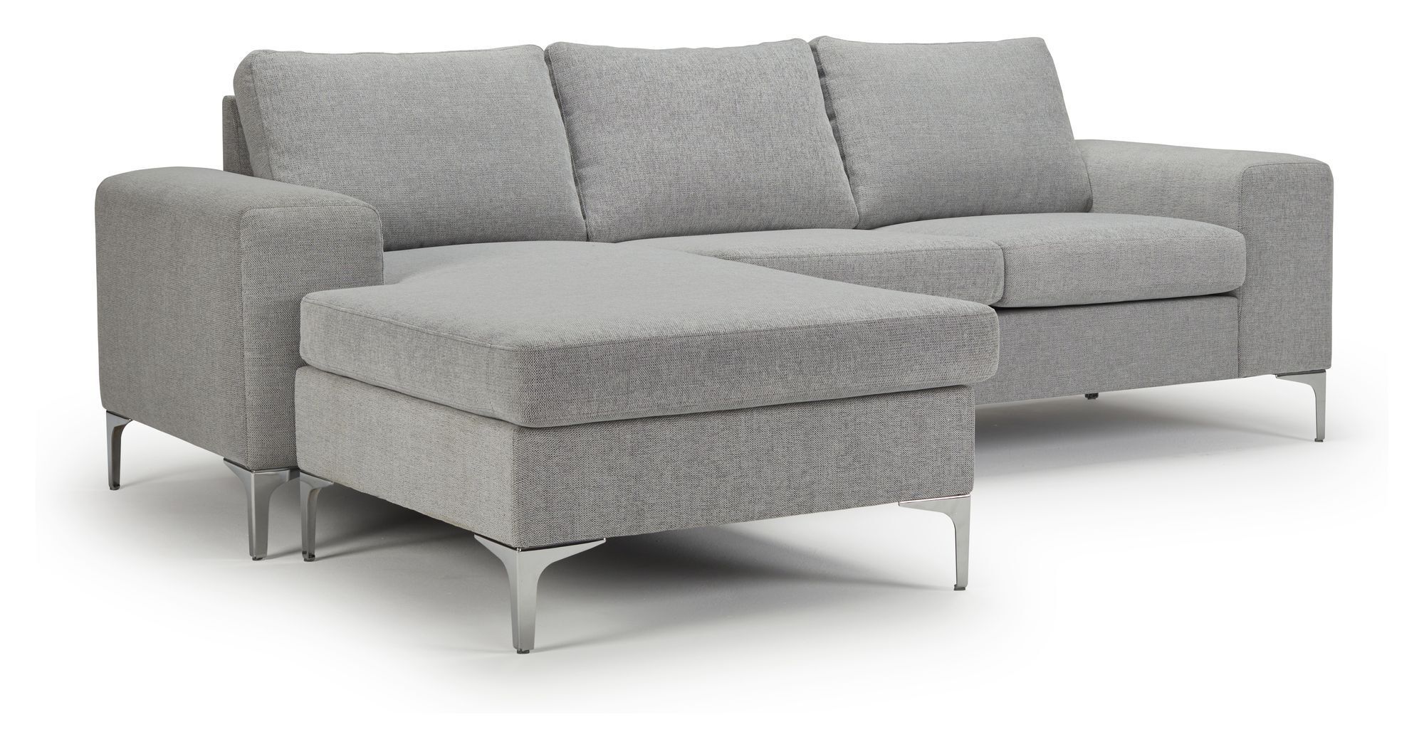 Kragelund Furniture Kragelund Shea FLIP Sofa med sjeselong, Grå   Unoliving