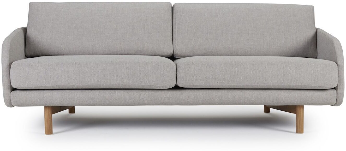 Kragelund Furniture Kragelund Tved 3-seter sofa Grå Stoff   Unoliving