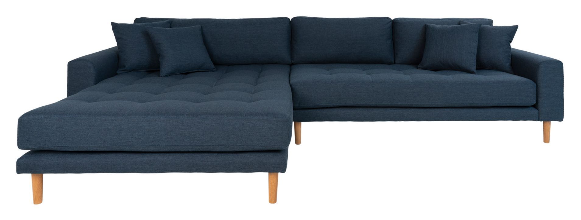 House Nordic Lido Lounge Sofa venstrevendt sjeselong - Mørkeblå   Unoliving