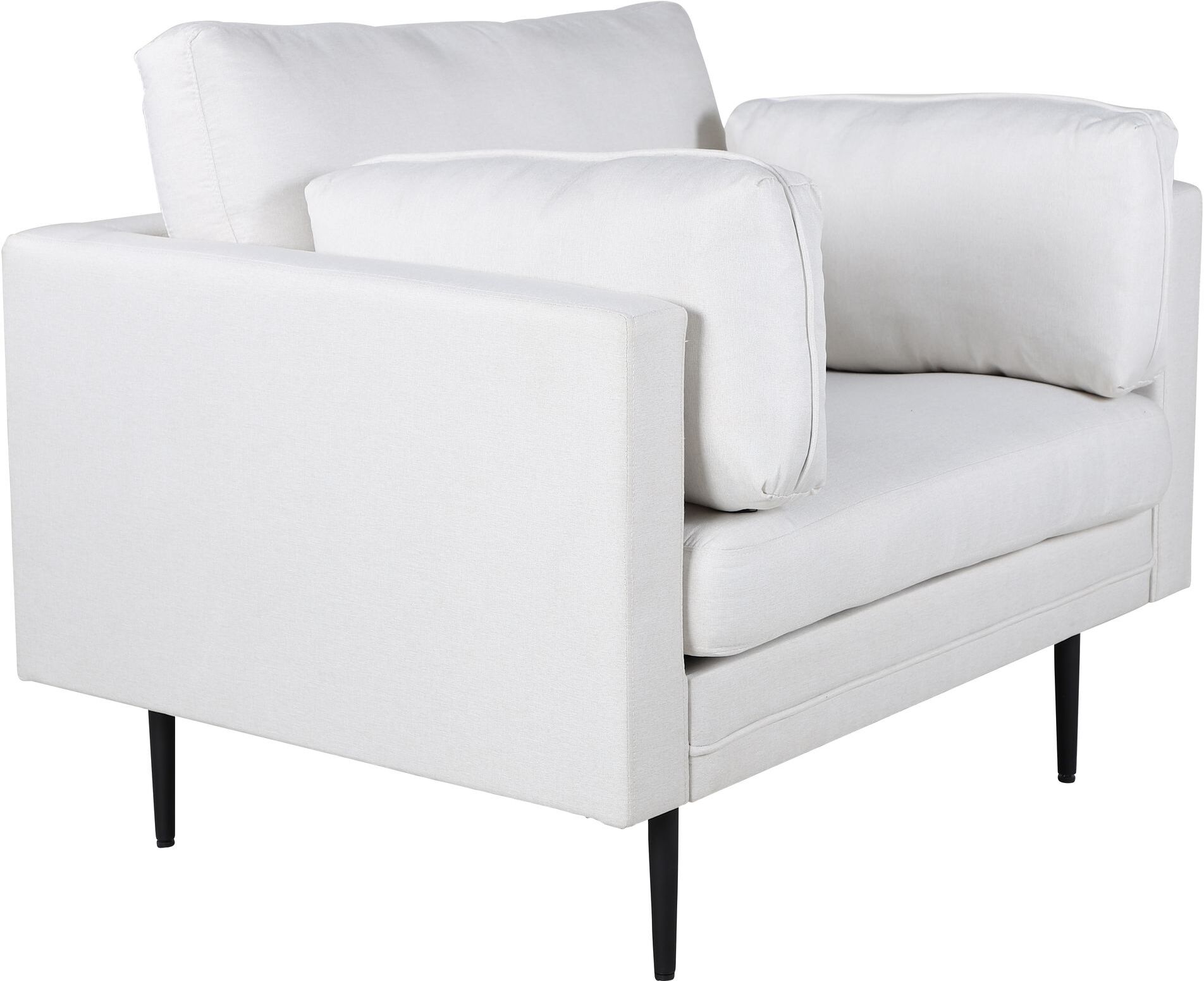 Venture Design Boom Loungestol, Offwhite Stoff   Unoliving