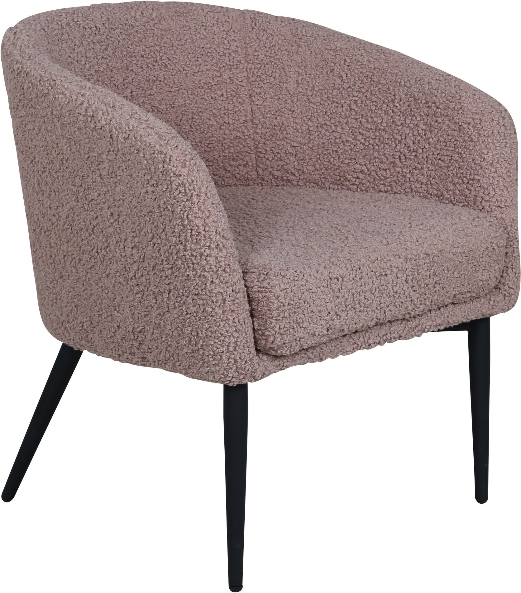 Venture Design Fluffy Loungestol, Lysebrun Teddy   Unoliving