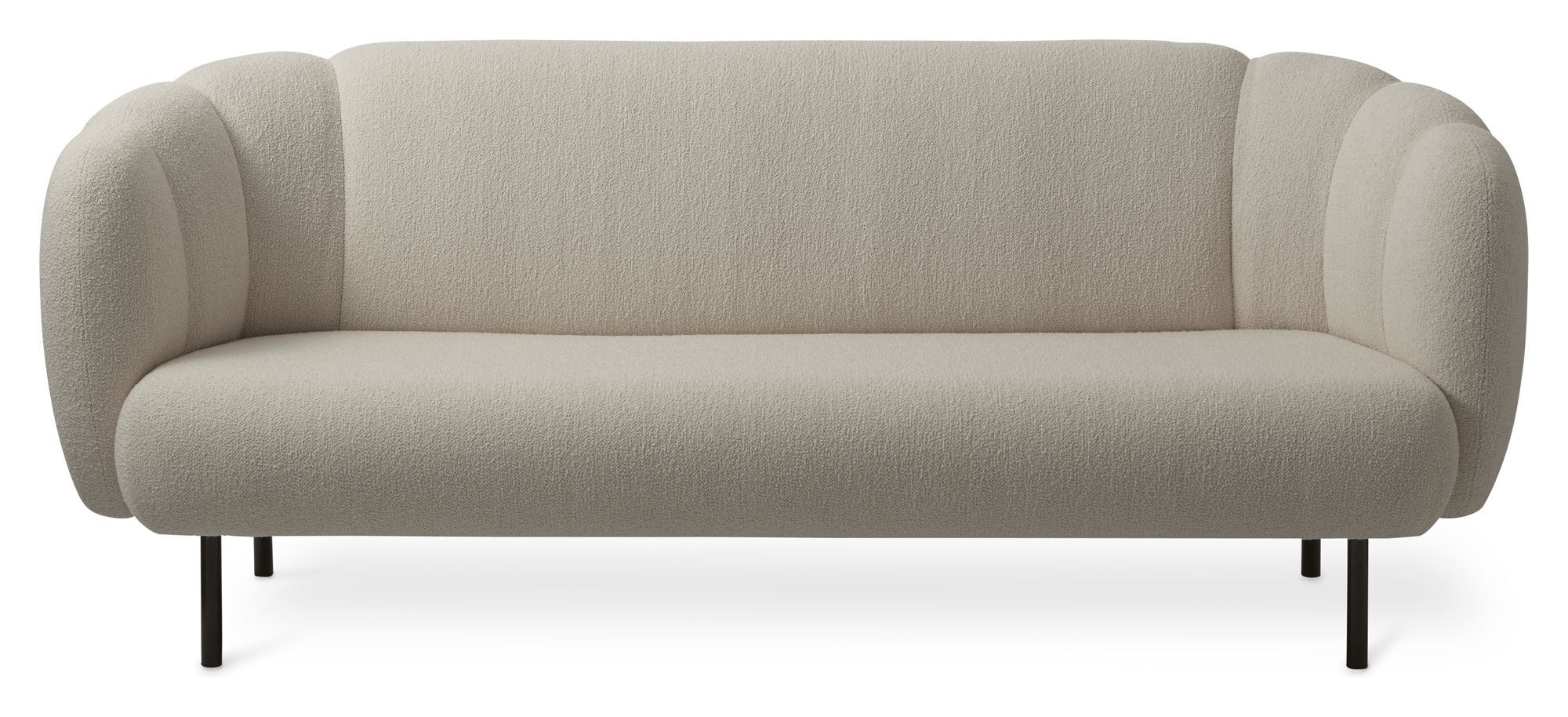 Warm Nordic CAPE stitch 3-pers. Sofa, Sand   Unoliving