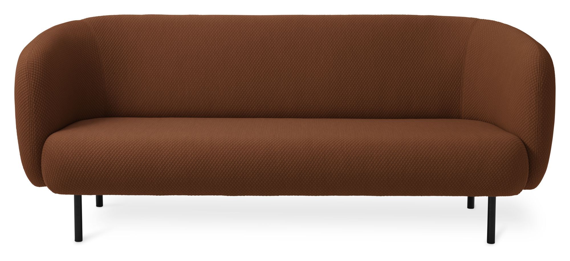 Warm Nordic CAPE 3-pers. Sofa, Spicy Brown   Unoliving