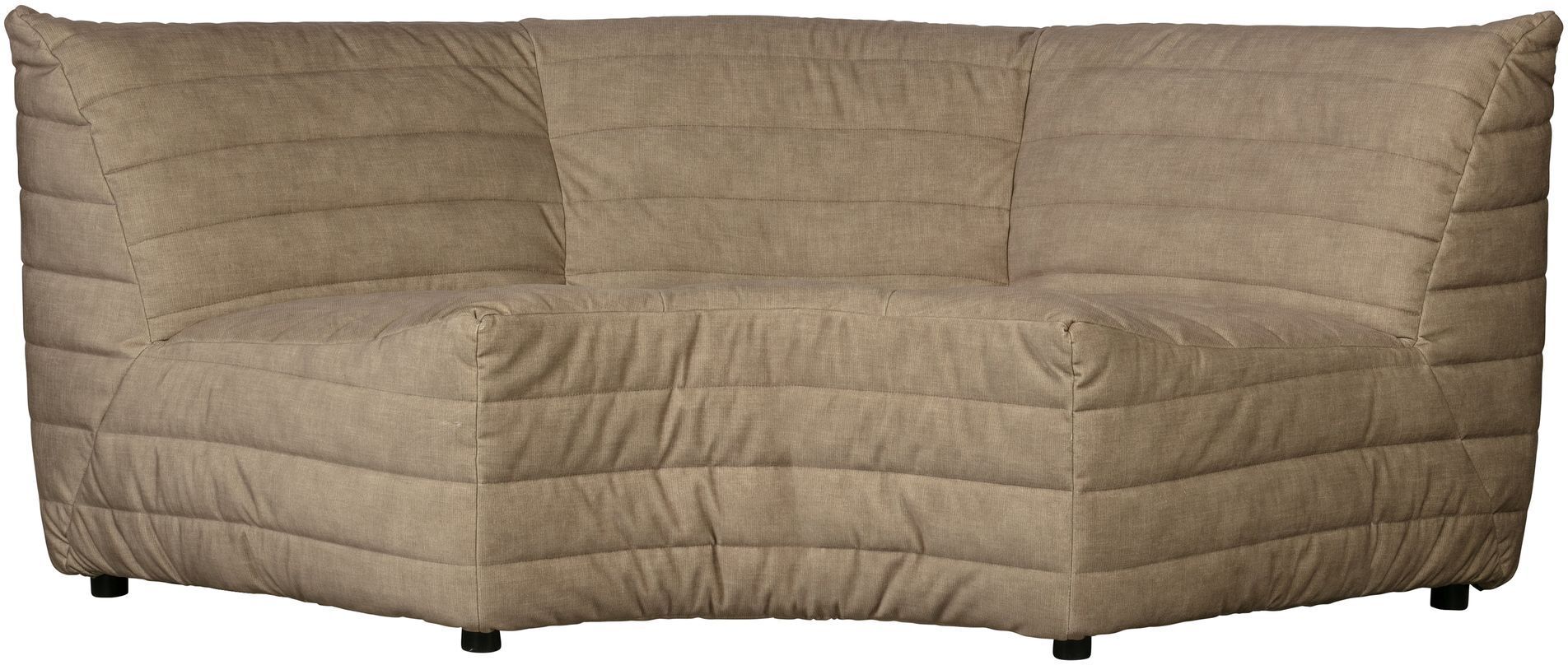 Woood Bag Sofa Hjørnemodul - Sand Velour   Unoliving