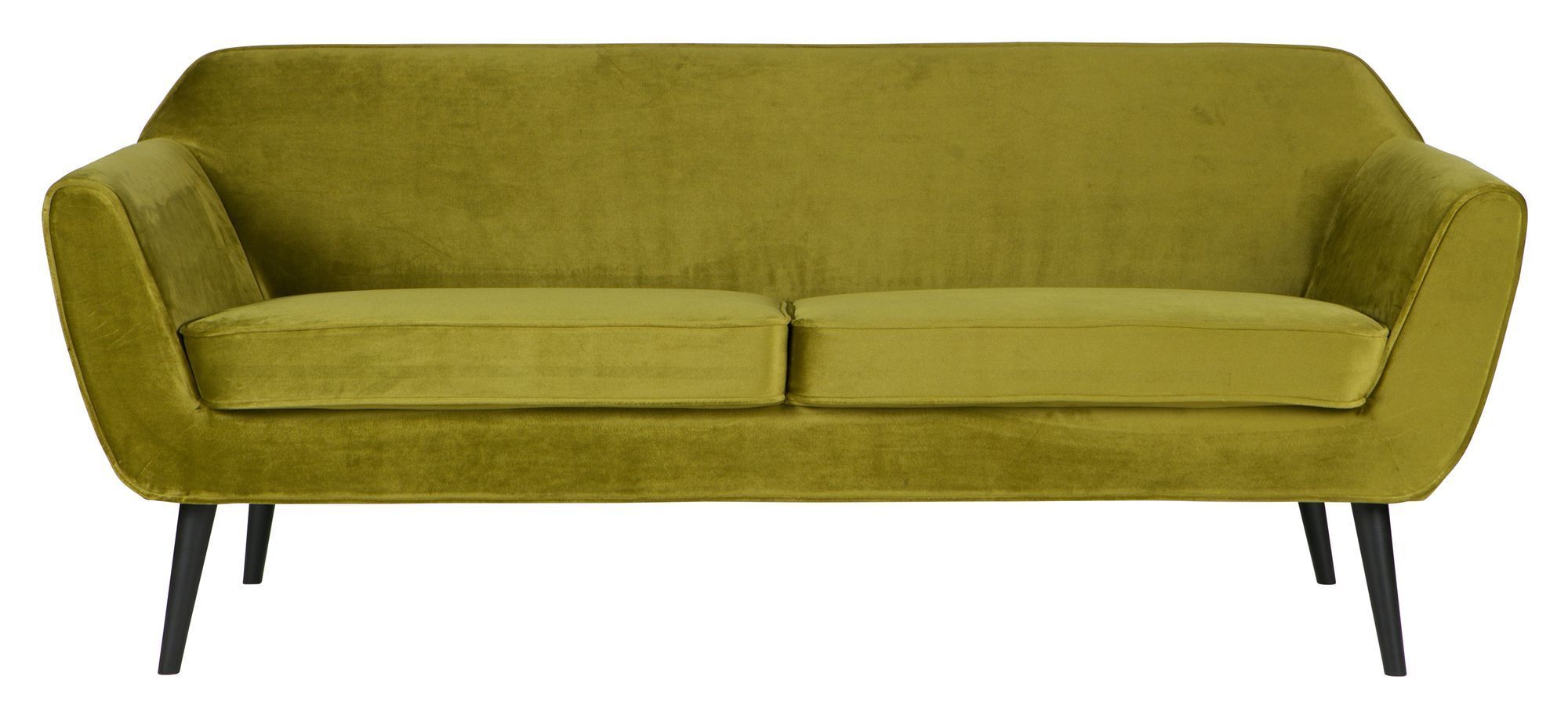 Woood Rocco 2-pers Sofa - Oliven Velour   Unoliving
