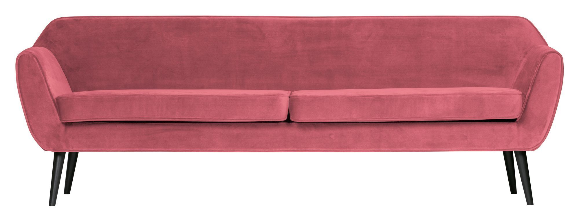 Woood Rocco 4-pers Sofa - Pink Velour   Unoliving