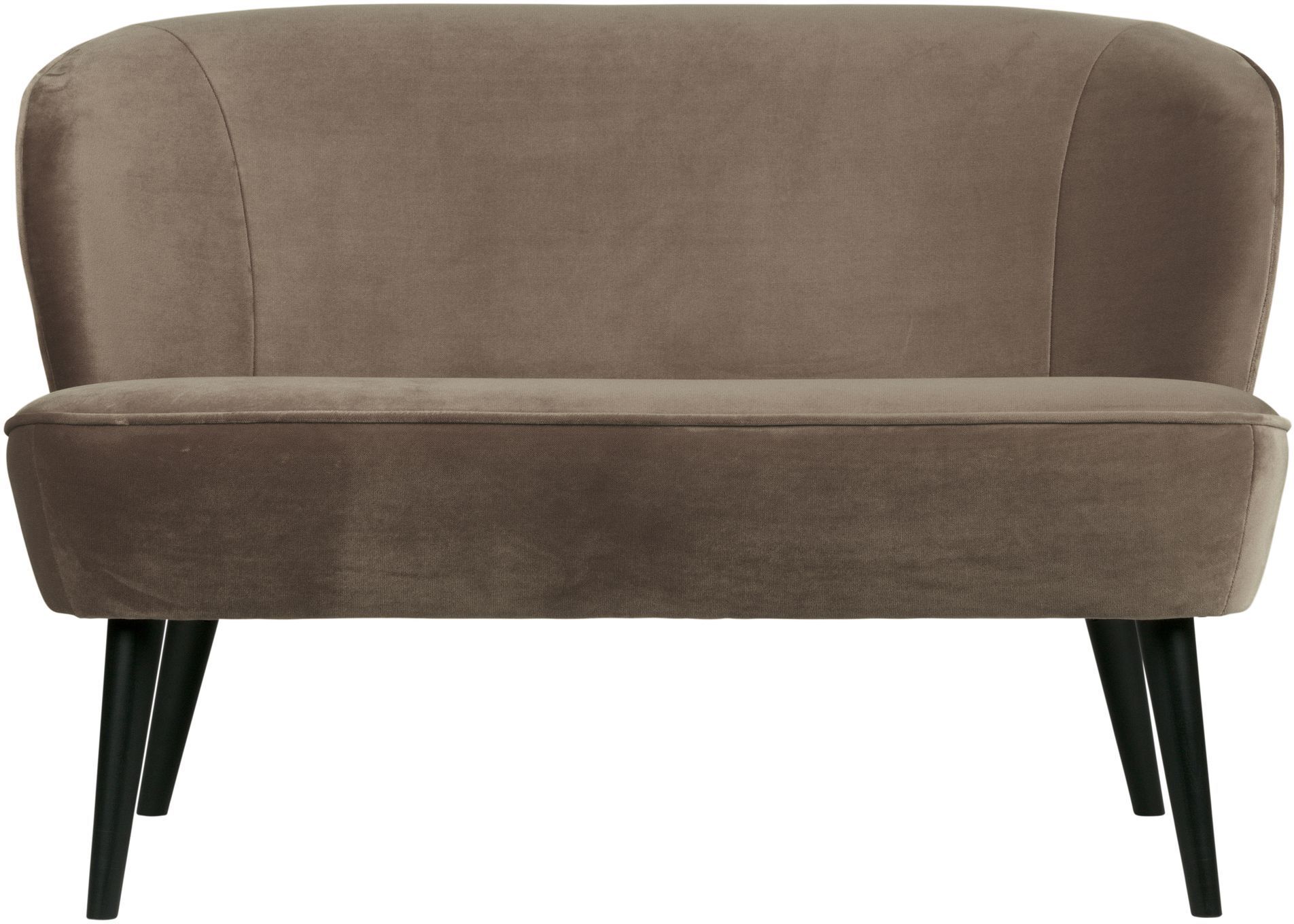 Woood Sara Loungesofa - Olive-Gold Velour   Unoliving