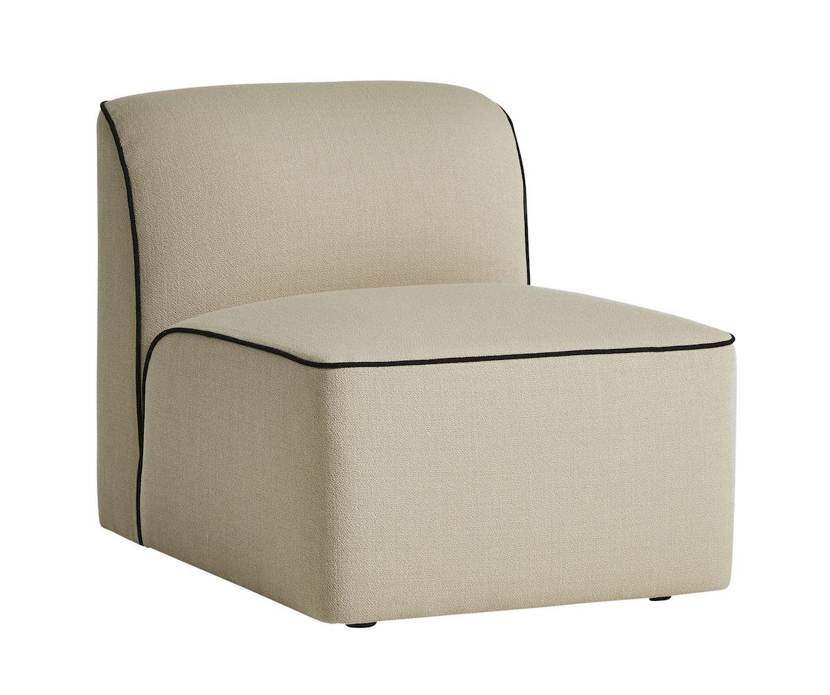 WOUD - Flora Modulsofa 66cm midt - offwhite   Unoliving