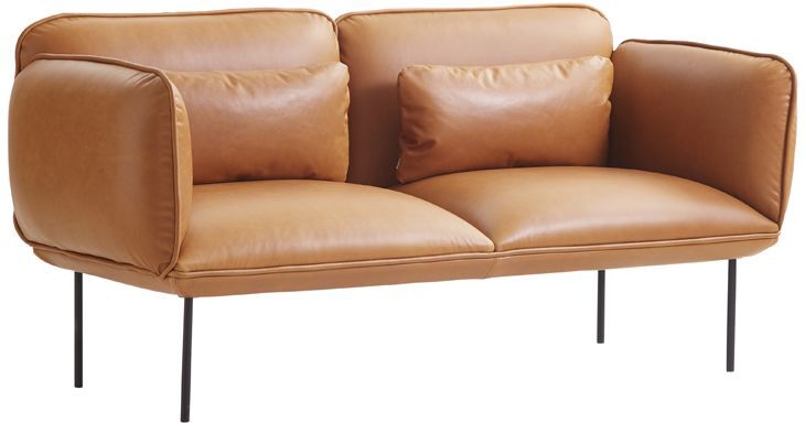 WOUD - Nakki 2-seters. sofa - Brun   Unoliving