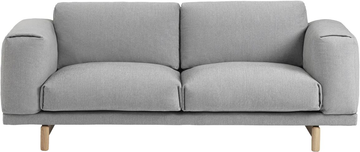 Muuto Rest sofa 2-seter hallingdale 123 (lysegrå)