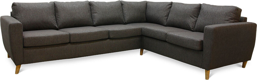 SparMax Arendal 3c2 Hjørnesofa - Brun