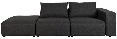 BM Housing Outdoor Sofa Breeze 3 osobowa Antracytowa prawa