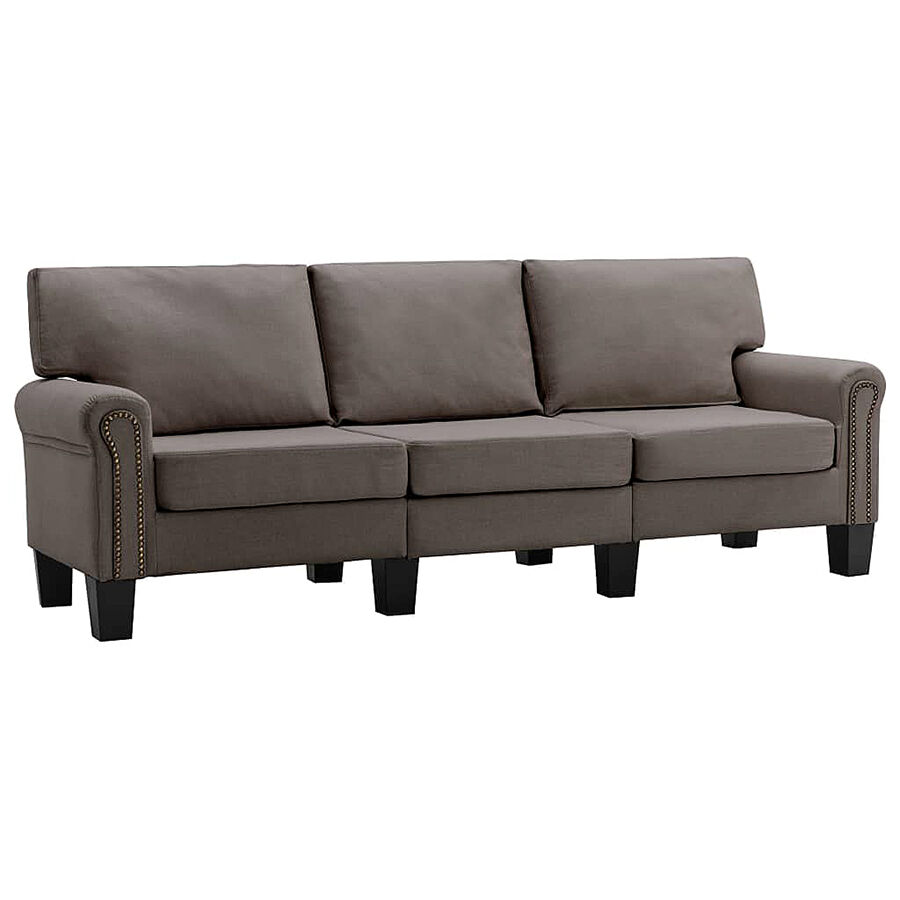 Elior Trzyosobowa taupe sofa - Alaia 3X