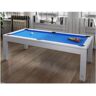 Vente-unique Mesa convertível - Mesa de bilhar SNOOKER - Altura ajustável - 207*114*79 cm