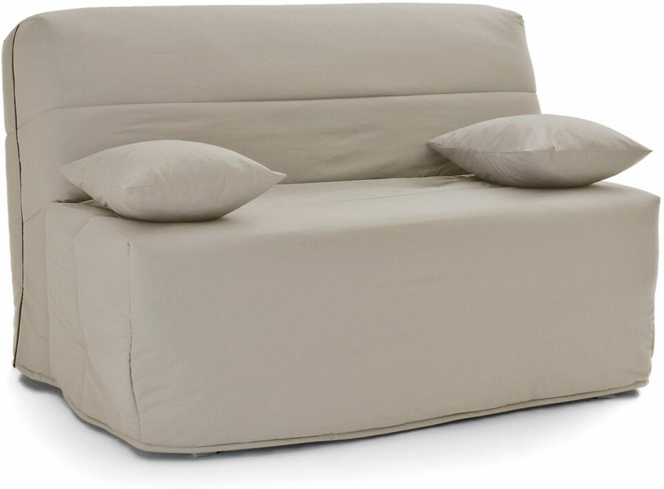 La Redoute Interieurs Sofá-cama acordeão-BZ com colchão com memória de forma, esp. 14 cm   bege-areia