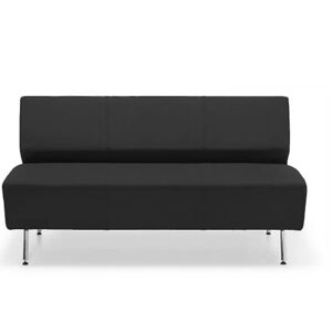 Soffa Lounge, 3-sits, mörkgrå