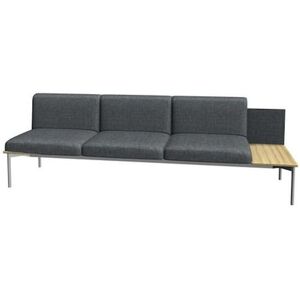 Soffa SONA 3,5-sits SO/351/N/50/L grå