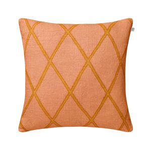 Chhatwal & Jonsson - Ikat Orissa Cushion Cover 50x50 Cm Rose / Spicy Yellow - Prydnadskuddar Och Kuddfodral