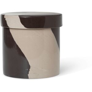 Ferm Living - Inlay Container Sand / Brown Large - Sand/brown - Brun - Korgar Och Lådor