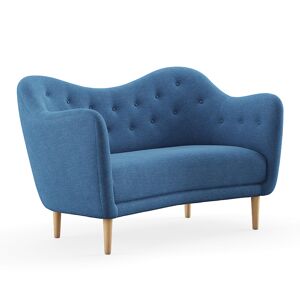 House Of Finn Juhl - 46 Sofa, Clear Oiled Oak, Cat. 1 Remix 762 - False - Blå - Soffor