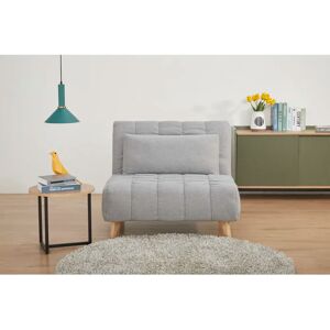 Zipcode Design Masalla 2 Seater Clic Clac Sofa Bed gray 82.0 H x 103.0 W x 191.0 D cm