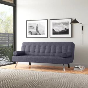 Zipcode Design Simeon 3 Seater Clic Clac Sofa Bed gray 78.0 H x 180.0 W x 90.0 D cm