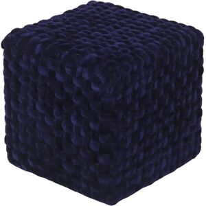 Fairmont Park Tripolia 40Cm Square Cube Ottoman blue 40.0 H x 40.0 W x 40.0 D cm