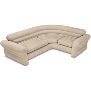 Intex Inflatable Corner Sofa/Couch Air Couch Inflatable Chair Bed 68575NP