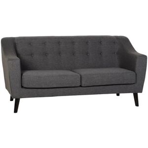 Seconique Ashley Grey Fabric 3 Seater Sofa