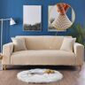 SHEIN 1pc Solid Sofa Towel Beige Single Seat,2 Seater,3 Seater,4 Seater