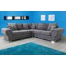 Uk Sofa Wholesale Ltd Grey Fabric Corner Sofa