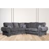 Uk Sofa Wholesale Ltd Grey Fabric Corner Sofa