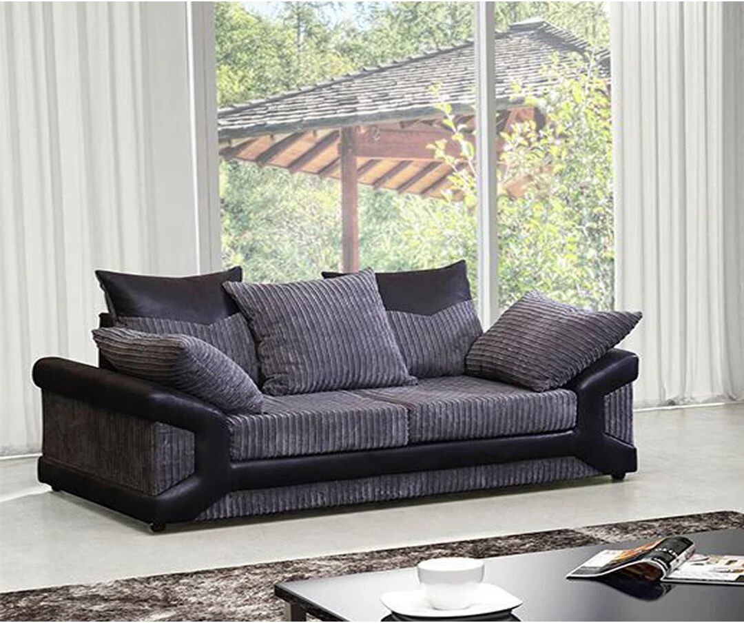 Photos - Sofa Wade Logan Mellville 2 Seater Loveseat gray/black 85.0 H x 160.0 W x 90.0