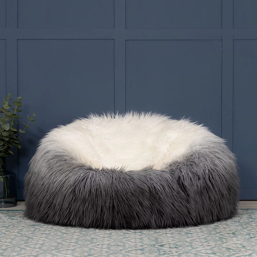 Photos - Bean Bag Canora Grey Koster  Chair gray 50.0 H x 85.0 W x 85.0 D cm