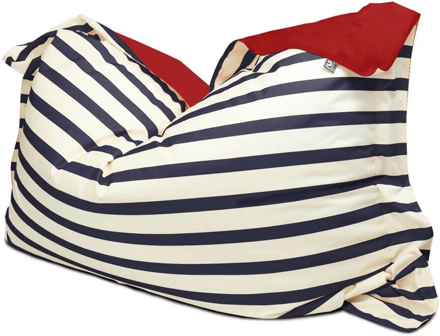 Photos - Bean Bag Isabelle & Max Ambie  Lounger gray/white/brown 170.0 H x 130.0 W x