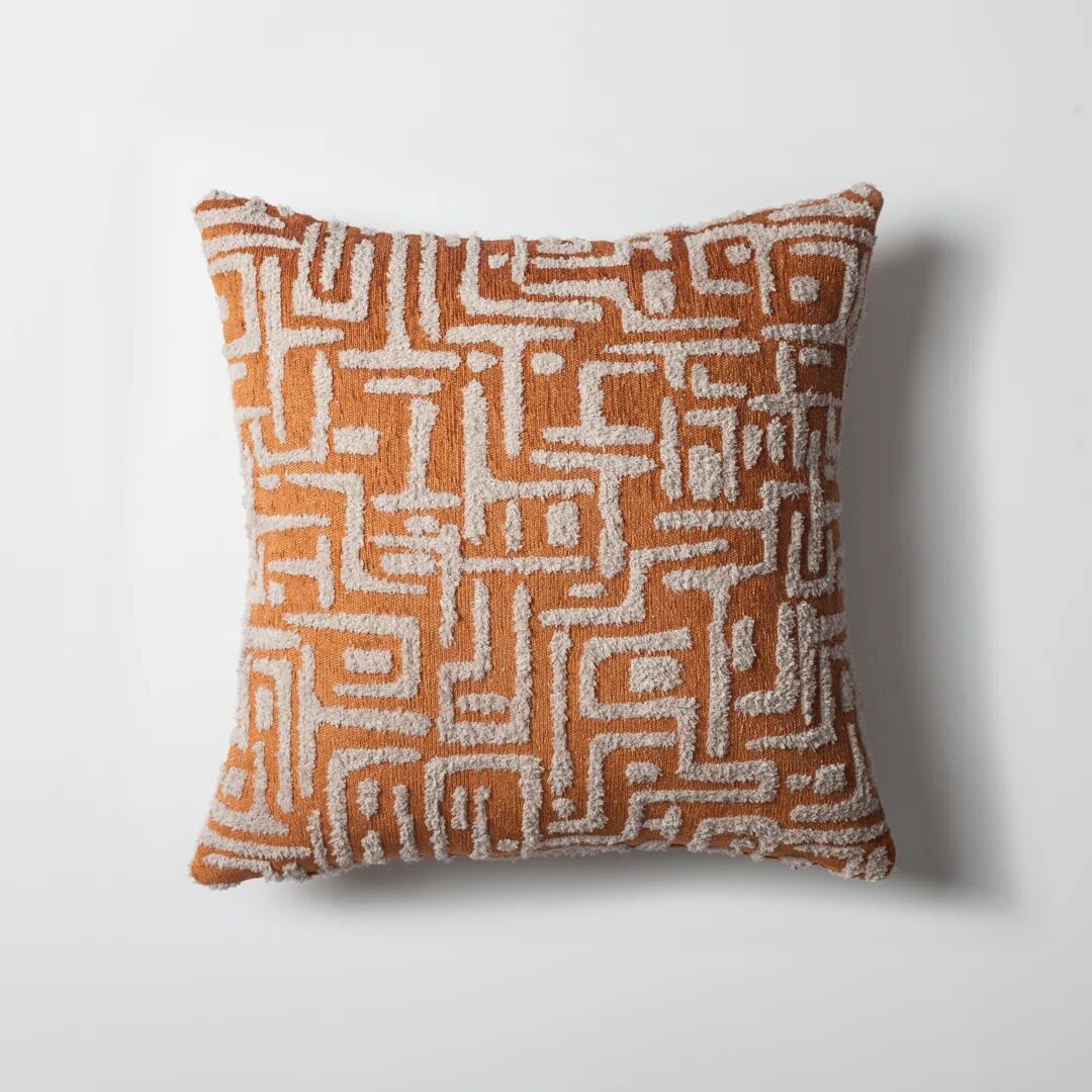 Photos - Pillow Bloomsbury Market Nishank 45Cm Euro Cushion Cover orange 45.0 H x 45.0 W x