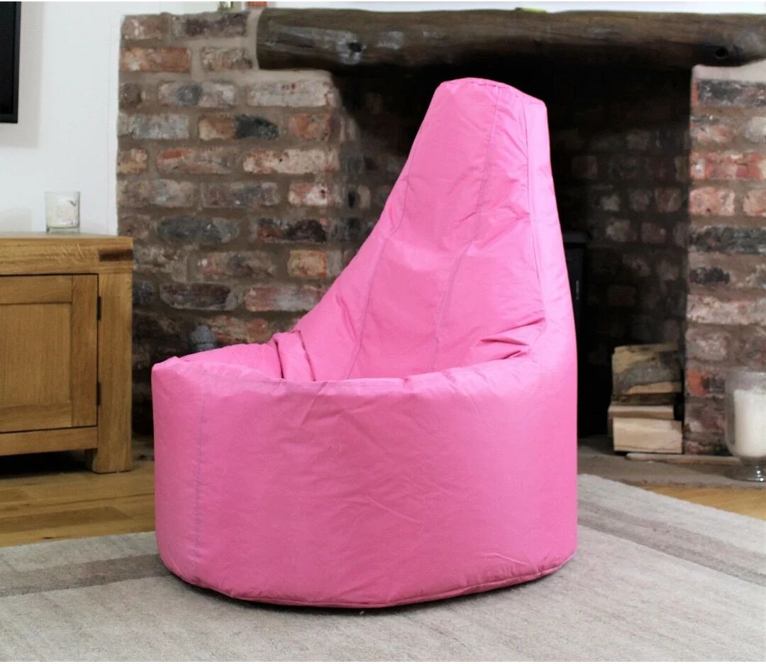 Photos - Bean Bag Ebern Designs  Chair pink 95.0 H x 75.0 W x 75.0 D cm