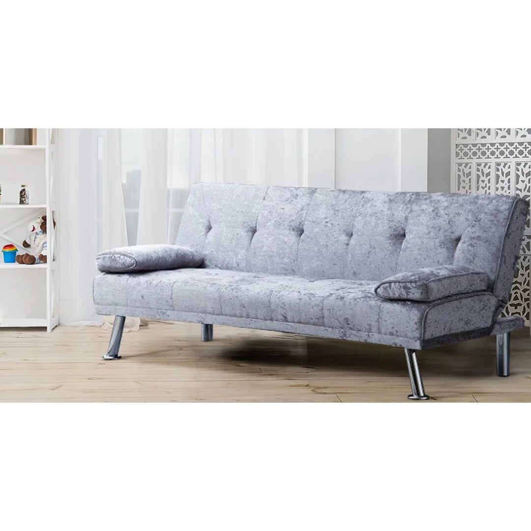 Photos - Sofa Mercer41 Haven 3 Seater Clic Clac  Bed gray 86.0 H x 180.0 W x 88.0 D