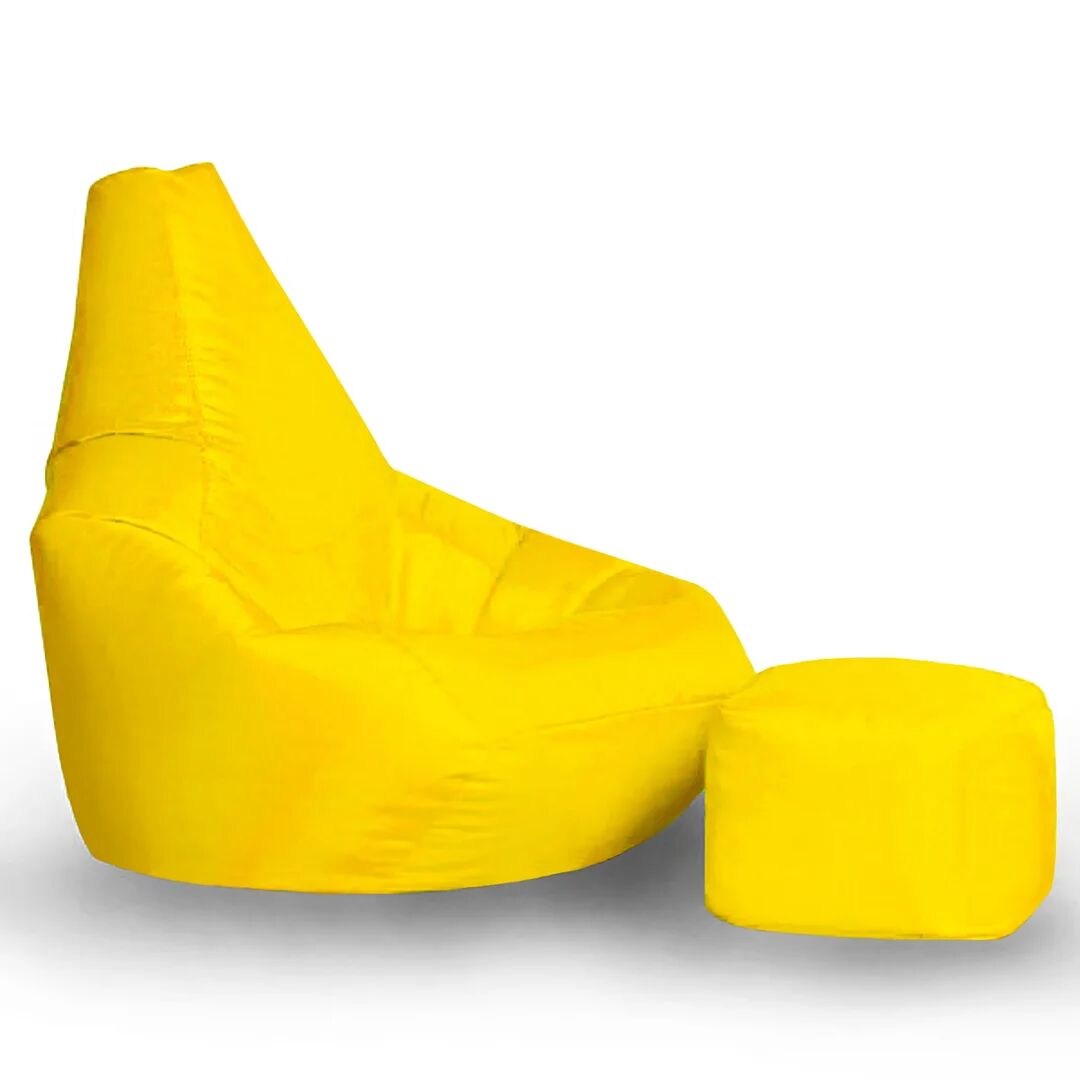 Photos - Bean Bag Latitude Run Play  Set yellow 50.0 H x 50.0 W x 115.0 D cm