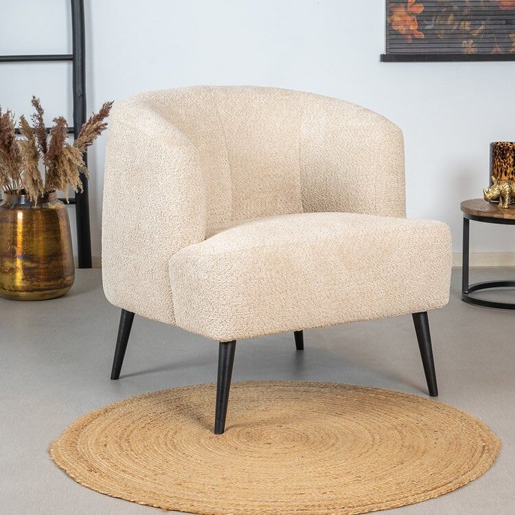 Furnwise Teddy Arm Chair Nora Taupe