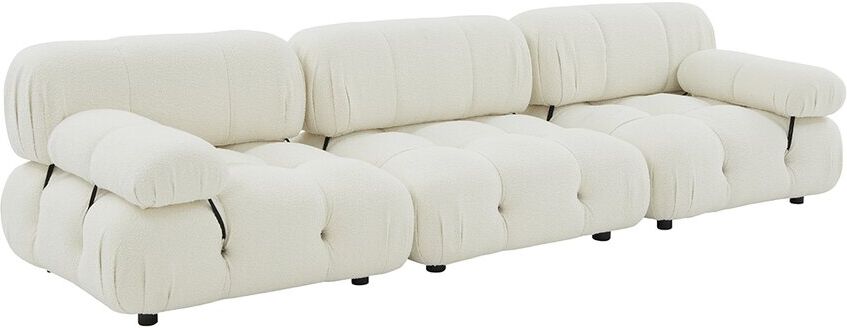 Safavieh Couture Ellamaria Tufted Sofa Ivory NoSize