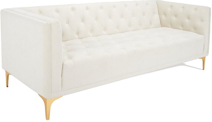 Safavieh Couture Florentino Tufted Sofa Cream NoSize