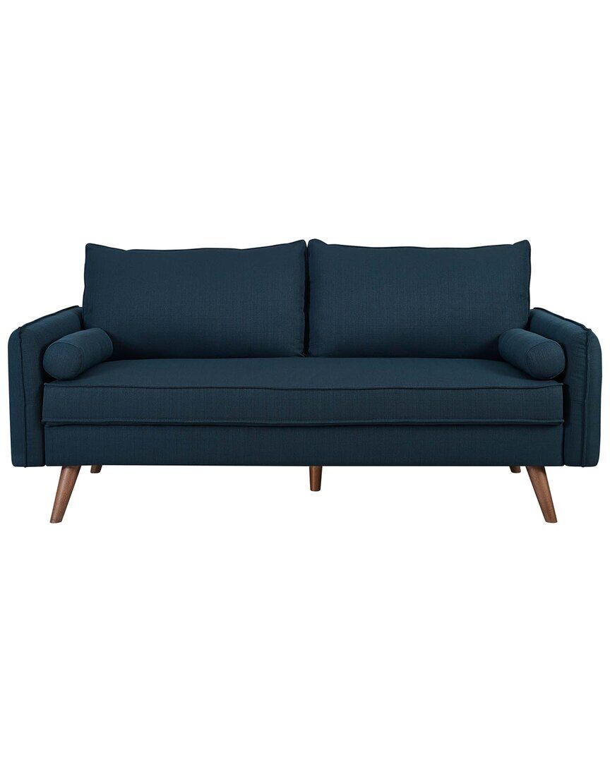 Modway Revive Upholstered Fabric Sofa Blue NoSize